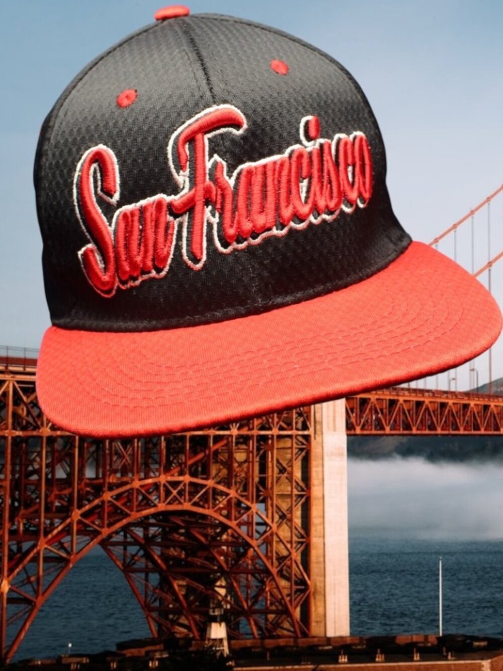 San Francisco Pit Bull  Trucker Hat Cap Snapback Logo Baseball